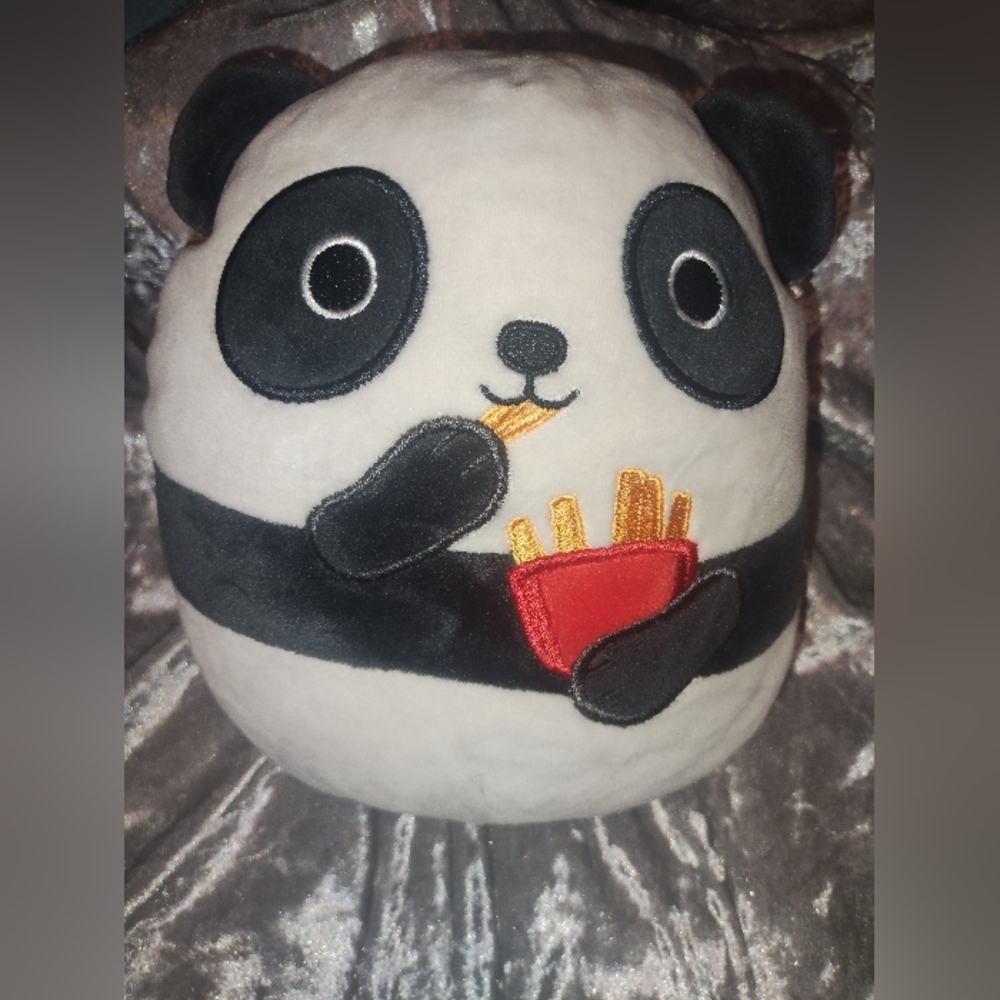 Panda Original Squishmallow with Fries